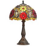 Barcelona led - lampe � poser 'saura' inspiration 'tiffany' - � 30cm