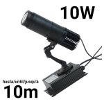 Barcelona led - projecteur gobo led 10w fixe - int�rieur - optique 20� - ip20