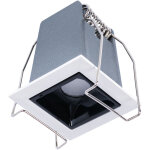 Barcelona led - spot led encastrable carré 2w - ugr18 - irc90 - puce osram - blanc chaud - blanc Barcelona led - spot led encastrable carré 2w - ugr18 - irc90 - puce osram - blanc chaud - blanc
