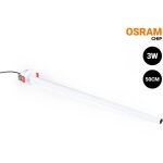 Barcelona led - spot led encastr� plafond 3w - extensible 500mm - orientable - - blanc