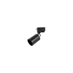 Spot gu10 orientable pour rail monophas� - noir
