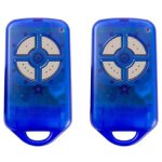 Bardusch - 2 pcs pour t�l�commande de porte de garage ptx4 securacode 433, 92 mhz rolling code ptx - ...