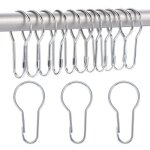 Bardusch - lot de 40 anneaux de rideau de douche crochets de suspension pour le tri et l'organisation ...
