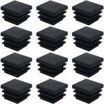 Bardusch - 40 embouts carr�s pour meubles, bouchons tubulaires carr�s en plastique 20 mm x 20 mm, bouchons ...