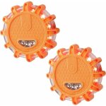 Bardusch - gyrophare led orange, 2pcs balise de signalisation lumineuse led, lumi�re d'urgence d'avertissement ...