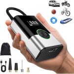 Bardusch - pompe air portable 6000 mah, 150 psi, sans fil, �lectrique, voiture, noir profond.