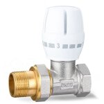 Bardusch - robinet de radiateur thermostatique droit 3 / 4?vanne de r�gulation de temp�rature manuelle ...