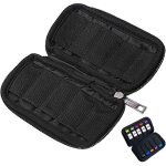Bardusch - sac de rangement pour cl� usb, rangement cl� usb, case de stockage, organisateur accessoires ...