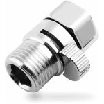 Bardusch - vanne d'arr�t en laiton 1 / 2  pour pommeau de douche, robinet d'arr�t ext�rieur, robinet ...