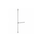 Barre anti - panique coupe feu 2 points push bar 90 + - jpm argent 1150 argent 1150