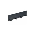 Barre  crochets magntique ima noire, accessoire black outdoor kitchen, 4 crochets pour suspendre torchons ...