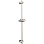 Barre de douche r�glable, barre douche 80cm acier inoxydable 304 avec support pommeau de douche r�glable ...