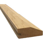 Barre de seuil en bois ch�ne massif brut - 20x50x1200mm - rattrapage de niveau - � la suisse