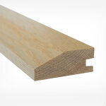 Barre de seuil en bois ch�ne massif verni mat - aspect bois brut - 20x50x1200mm - rattrapage de niveau ...