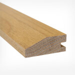 Barre de seuil en bois ch�ne massif verni mat - aspect naturel - 20x50x1200mm - rattrapage de niveau ...