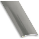 Barre de seuil � visser en acier inox 3x166cm.