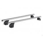 Barres de toit en aluminium menabo omega pour toyota proace city, mod�le 2018 +