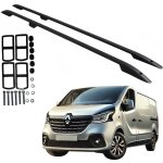 Barres de toit opel vivaro renault trafic talento nv300 2014 - longues noires