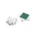 Barres de verre et connecteurs transversaux pvc blanc, soft lip gris et noir - hj gl2313 & kr23: connecteur ...