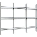 Abus ? barreau de fen�tre r�glable ? s�curisation contre effraction ? fixation solide avec visserie fournie ...