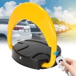 Barriere de parking rabattable controle a distance 15m verrou de stationnement telecommande systemebarriere ...