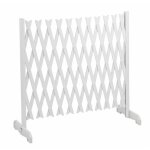 Facilitys - barri�re de protection extensible blanche plastique