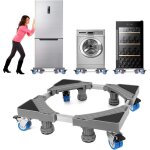 Base de r�frig�rateur machine � laver r�glable 41. 5cm - 65cm socle linge base de s�che - linge avec ...
