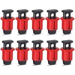 Basetbl - lot de 10 disjoncteurs miniatures de verrouillage de s�curit� �lectrique pour isolation �lectrique ...