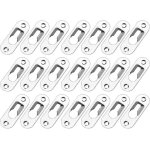 Basetbl - 50 pi�ces trou de serrure en m�tal attache invisible cintres de trou serrure metal peinture ...