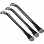 Basetbl - demonte pneu velo 3 pi�ces, levier de pneu en acier au carbone noir changeur de pneu de v�lo ...