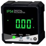 Basetbl - rapporteur d'angle num�rique avec �cran lcd mini inclinom�tre outil de mesure d'angle avec ...