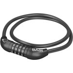 Basi - zr 313 antivol � c�ble spiral� noir fermeture � combinaison x580892