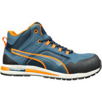 Fp - baskets de s�curit� hautes s3 puma crosstwist mid 633140 - orange / bleu clair - 42