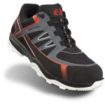 Baskets de s�curit� run - r 100 mixte, t 42 noir, gris, rouge, antistatiques ( prix pour 1 paire )