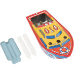 Bateau � bougie vintage - d�coration de f�te anniversaire en fer forg� artisanal