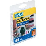 Batons de colles brillant ? 7 x 90 mm 36 units blanc noir rose blister rapid