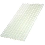 Batons de colle chaude pour pistolets, batonnets de colle transparents 11 mmx290 mm, 30 pi�ces