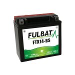 Fulbat - batterie moto ytx14ah - bs etanche 12v / 12ah