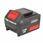 Oxeo - batterie 18v - 4. 0ah lithium - ion easy full - compatible avec les outils jardinage et bricolage ...