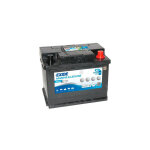 Exide - batterie bateau dual agm ep500 (500wh) 12v 60ah
