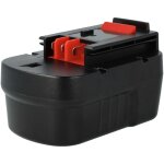 Batterie compatible avec black & decker hp142kd, fs14psk, hp142k, fs1402d, fs14ps, fs1400d, fs1400d - ...