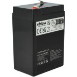 Vhbw - batterie de bord pour caravane, bateau, camping, camping - car (6ah, 6, 4v, lifepo4)