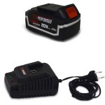 Batterie concept 20v lithium 4 ah compatible pour la gamme d'outils electro - portatifs x - performer ...