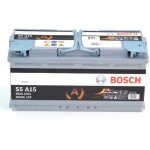 Bosch - batterie de dmarrage auto t3 agm s5a15 12v 105ah 950 a en - compatible start - stop