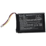 Batterie compatible avec garmin camper 770 lmt - d gps, appareil de navigation (750mah, 4, 2v, li - polym�re) ...