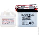 Batterie kyoto pour moto suzuki 90 rv 1973  1977 6n4b - 2a / 6v