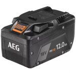 Batterie lithium - ion 18v ? capacit� 12, 0 ah ? performance constante pour outils aeg ? construction ...