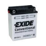 Batterie moto exide eb12a - a yb12a - a 12v 12ah 165a