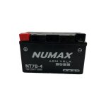 Numax - batterie moto premium agm yt7b - 4 12v 6ah 110a