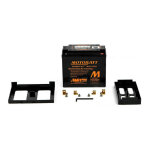 Batterie motobatt quadflex agm mbtx20uhd 12v 21ah 310a ytx20l - bs